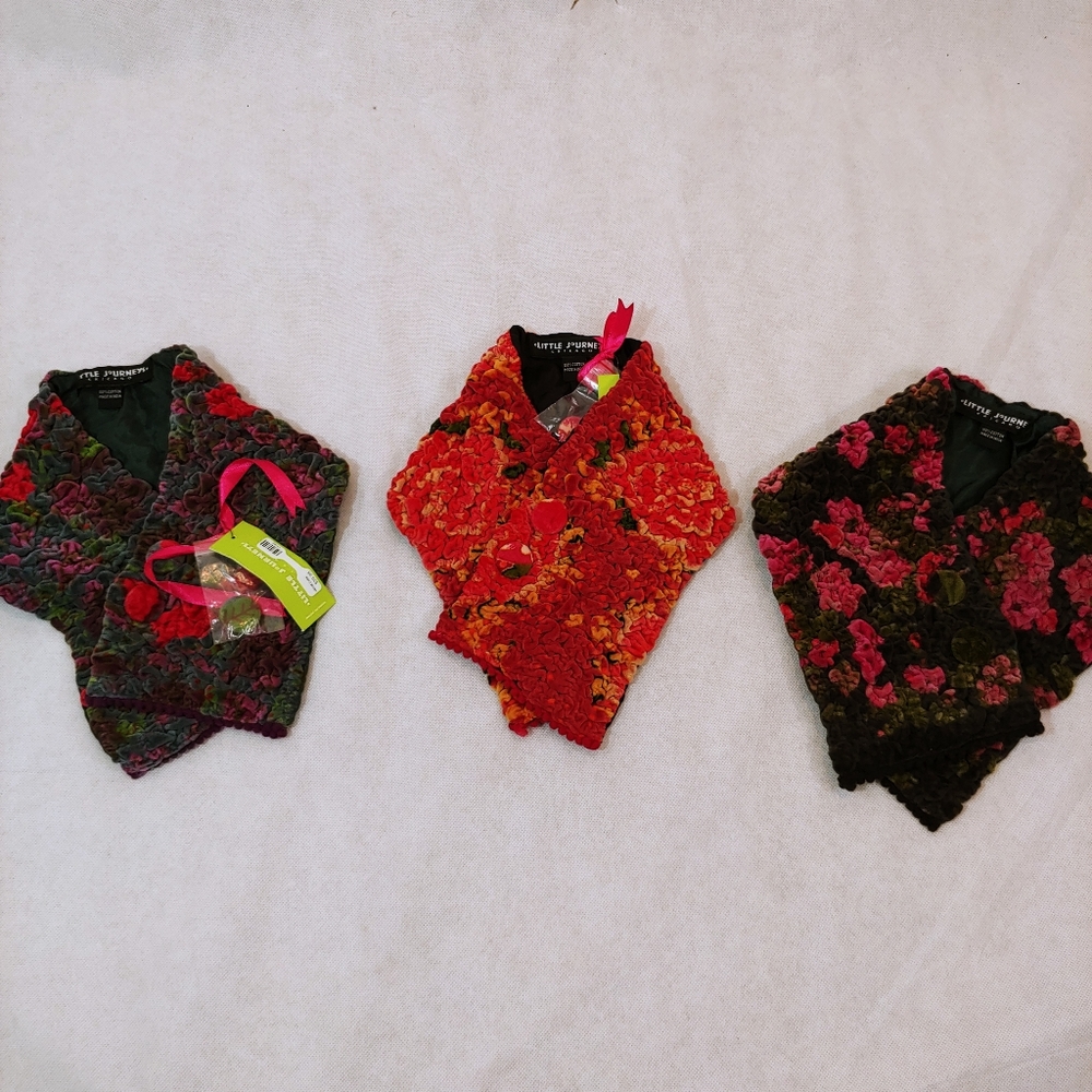Little Journeys Velvet collar bundle - 3 piece NWT